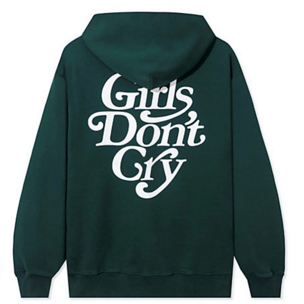 NEW GIRLS DON’T CRY GREEN LOGO HOODIE SZ EXTRA LARGE XL